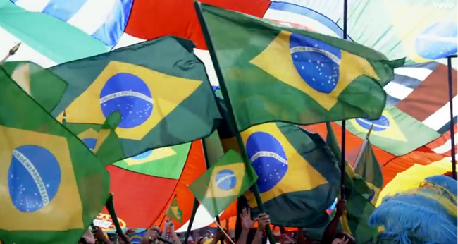 Clipe oficial da copa do mundo 2014