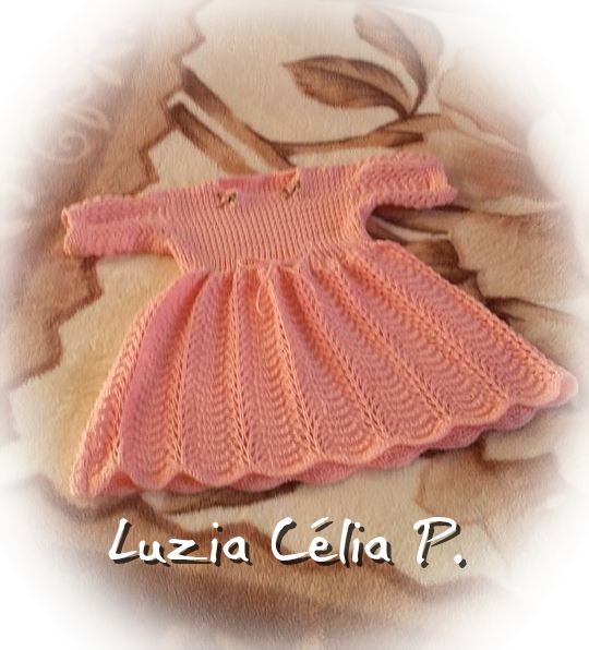 VESTIDO DE TRICÔ lUZIA CÉLIA 💕