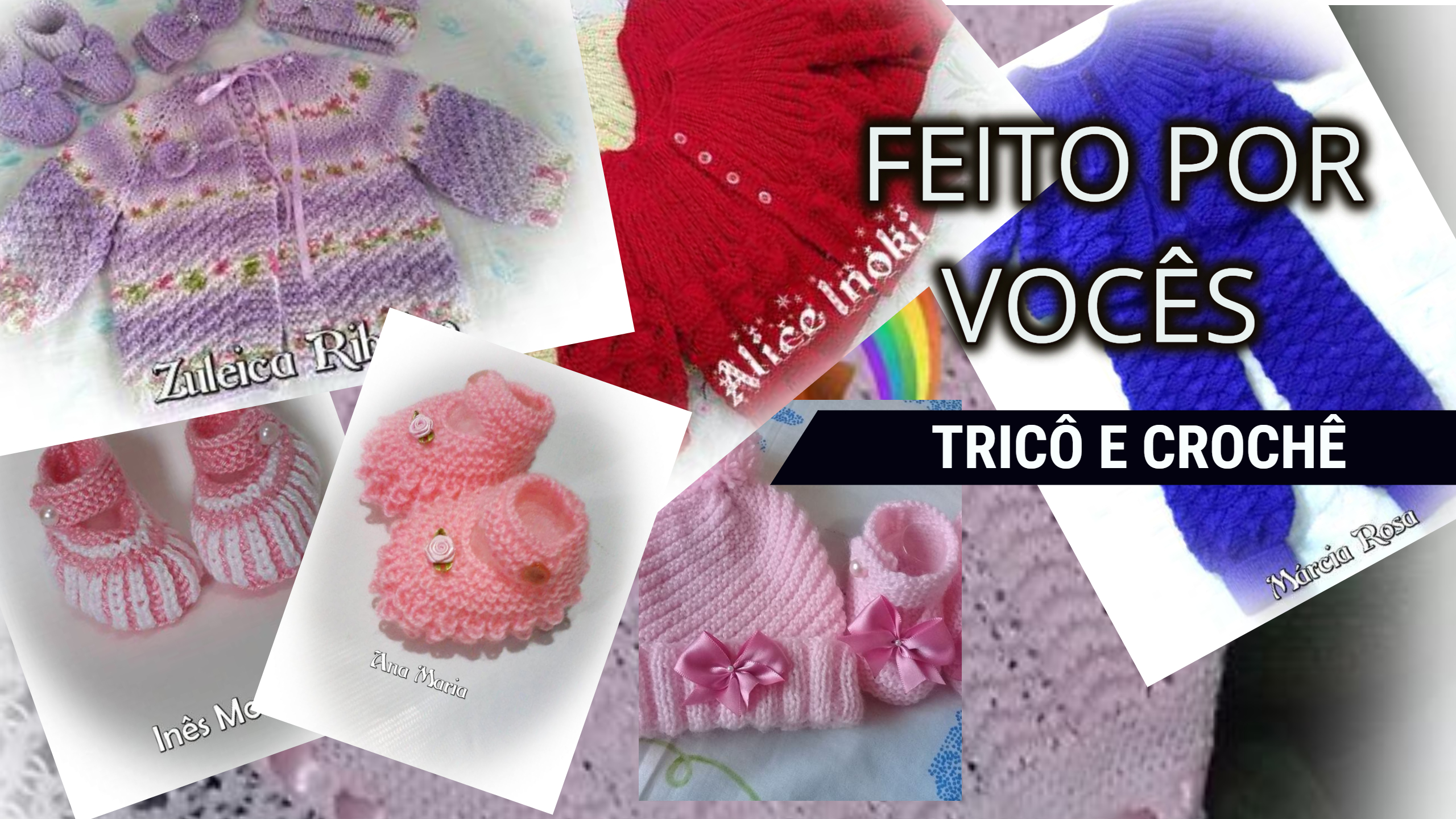 Trabalhos feitos por vocês | Tricô e Crochê