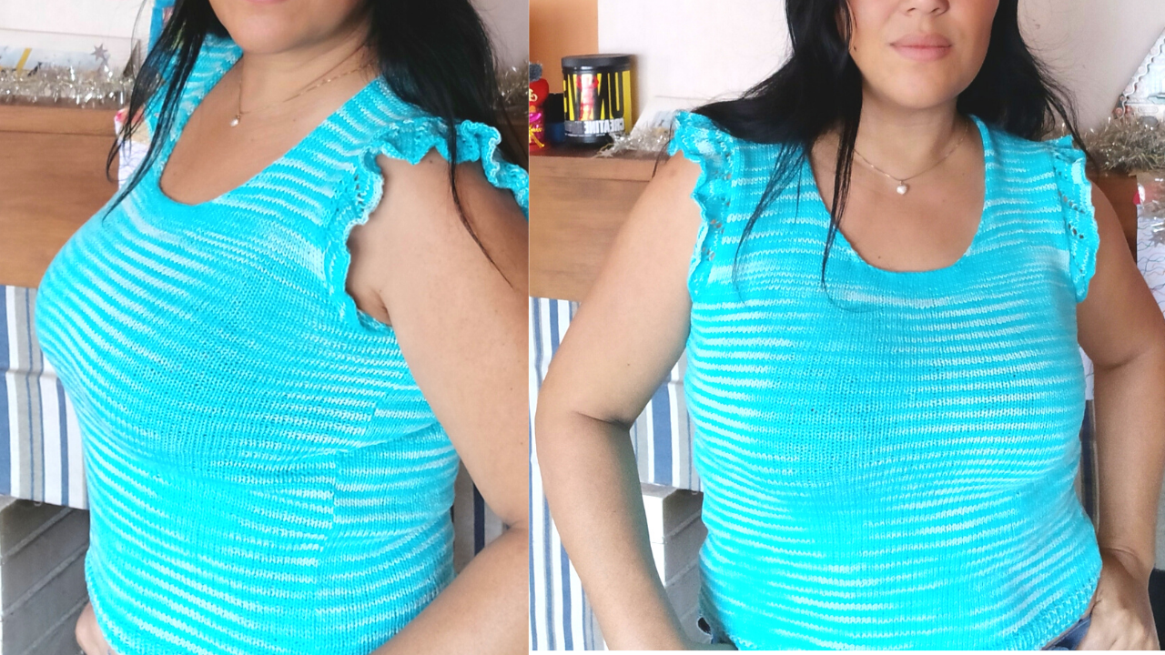 BLUSA JASMINE / TRICÔ /RECEITA ESCRITA E VIDEO AULA