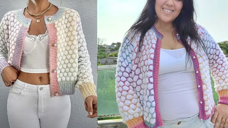 Eu tricotei nos últimos meses um casaco lindo! Cardigan Shein